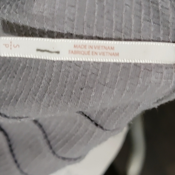 Free People gray minidress/ tunic sz S - Picture 6 of 6